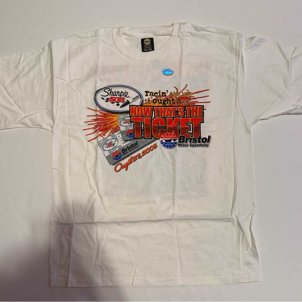 Vintage NASCAR Sharpie 500 2005 Vintage T-shirt New!